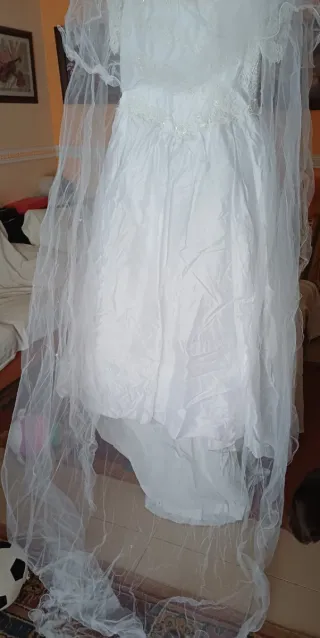 Vestido de Novia Artenovia y velo