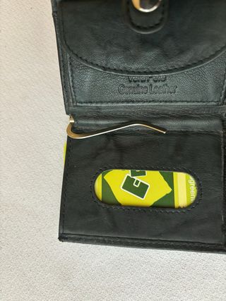 Cartera Renato Balestra de piel .