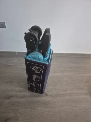 Cuna de viaje plegable