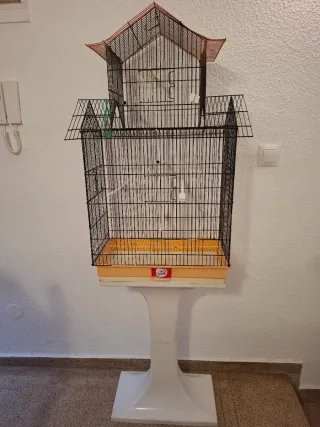 Jaula grande para pájaros