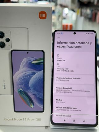 Xiaomi Redmi Note 12 Pro+ 5G 256GB/8GB RAM Factura