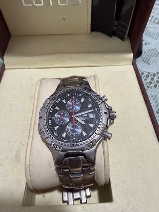 Reloj Lotus Titanium Cronógrafo Formula 1