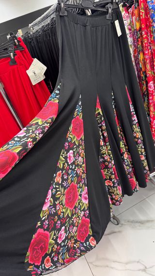 Falda ensayo flamenca lunares talla S/M