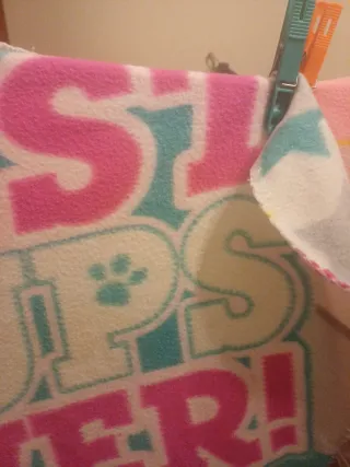 Manta pequeña Paw Patrol cuna