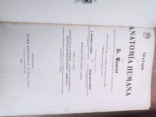 Tratado de anatomía humana. Testut. 1922 1923