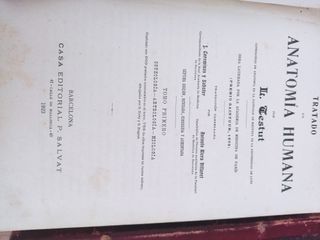Tratado de anatomía humana. Testut. 1922 1923