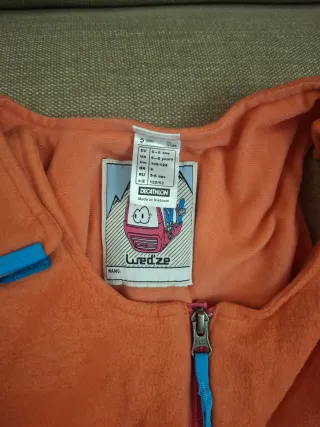 Mono Nieve Niña Talla 5-6 Años