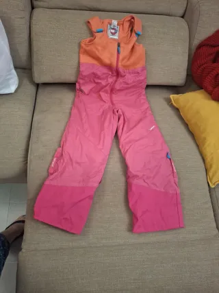 Mono Nieve Niña Talla 5-6 Años