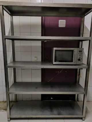 Estantería Acero Inoxidable 5 Baldas