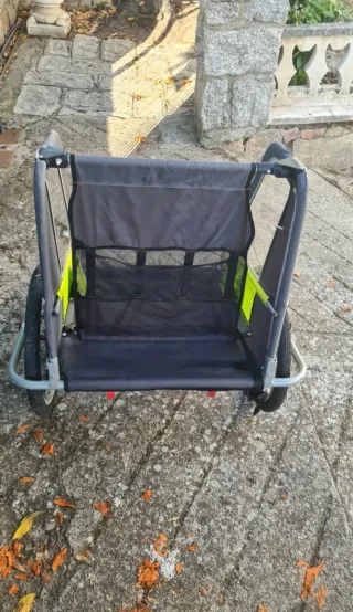 Remolque bici BTWIN Decathlon niños