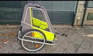 Remolque bici BTWIN Decathlon niños