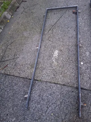 Puerta Seguridad Hierro Macizo con Pre-marco