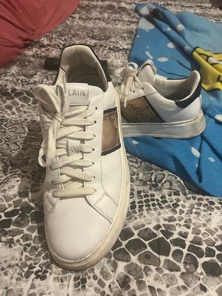 Scarpe Alviero Martini Uomo Bianche e Oro