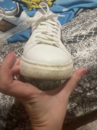 Scarpe Alviero Martini Uomo Bianche e Oro