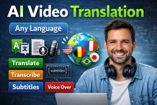 Traducción de vídeos con IA (cualquier idioma)