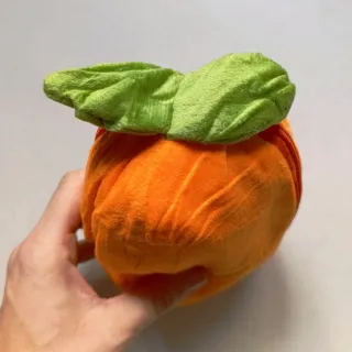 Carota coniglio peluche