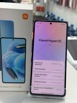 Xiaomi Redmi Note 12 Pro 5G 256GB/8GB RAM factura
