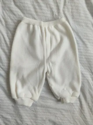 Conjunto Bebé Abrigo y Pantalón 6m, similar a Lana