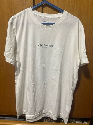 T-shirt Calvin Klein Jeans Branca L