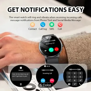 Smartwatch ELAXAFIT Negro NUEVO