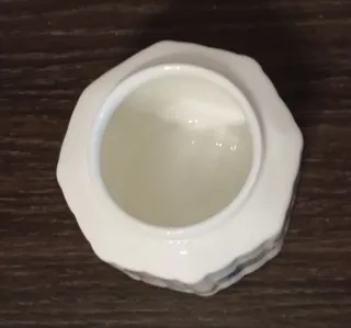 Tarro Porcelana Aynsley Pembroke Pájaro Flores