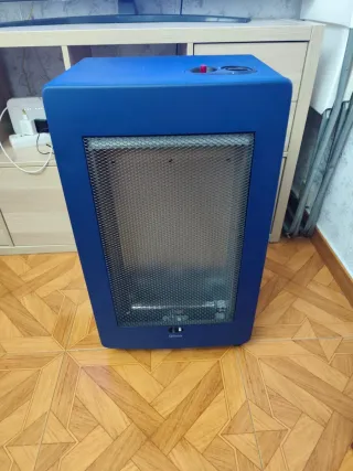 Estufa de gas Qlima azul