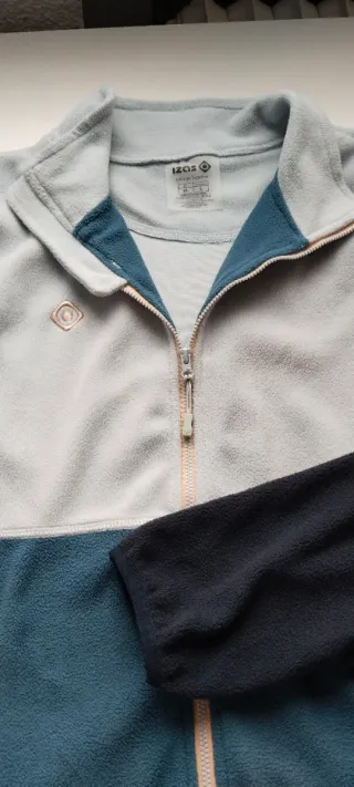Chaqueta polar Izas bicolor mujer
