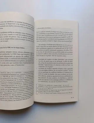 Las mujeres en los conflictos armados.