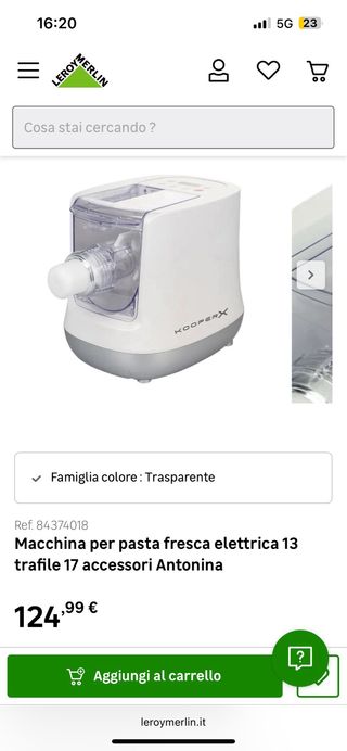 Macchina per pasta fresca KOOPERX Antonina