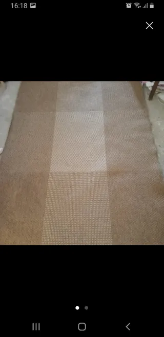 Alfombra Yute Beige y Marrón