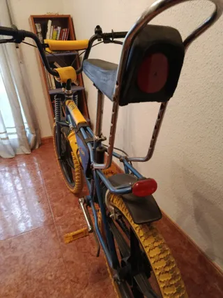 Bicicleta BH Bicicross Azul y Amarilla