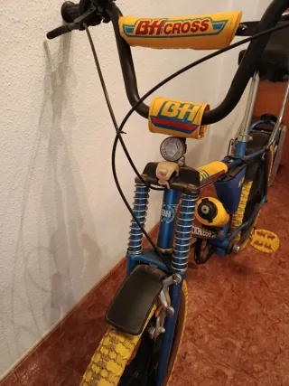 Bicicleta BH Bicicross Azul y Amarilla