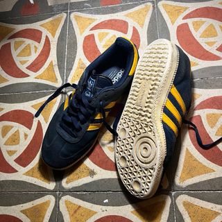 Zapatillas Adidas Samba Azul y Amarillo