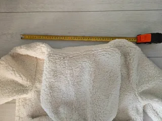 Cappotto beige /panna con cappuccio