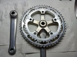 Bielas y Platos Zeus Bicicleta Carretera LEER