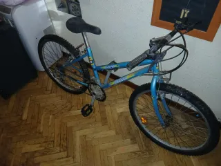 Bicicleta infantil azul
