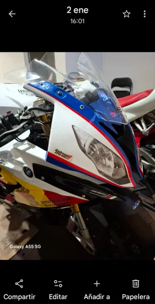 BMW S1000RR HP4 Circuito