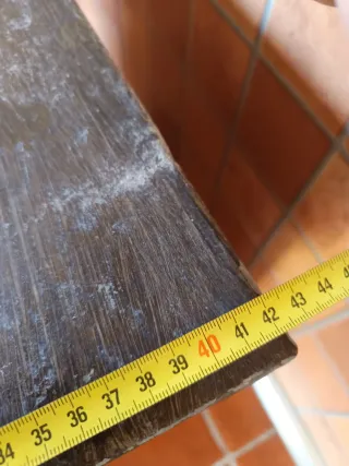 Mesa auxiliar de cajón de colmena