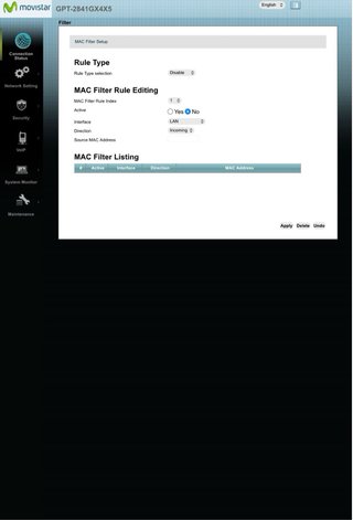 Router Movistar Smart Wifi 6 GPT-2841GX4X5 v8