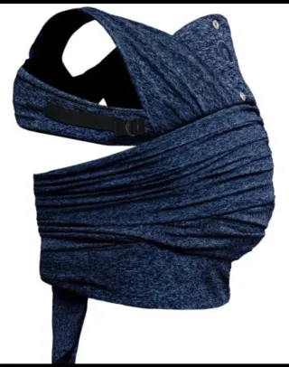 Mochila portabebés azul