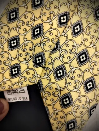 Corbata Seda Italiana Hecha a Mano