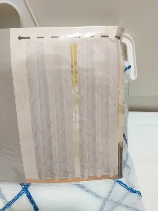 Lote 2 visillos translúcidos