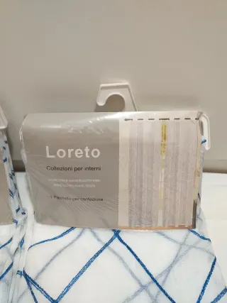 Lote 2 visillos translúcidos