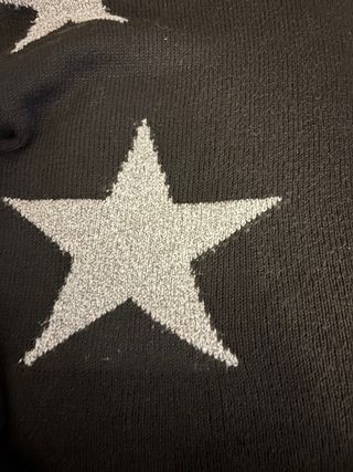 Jersey Negro Estrellas Grises