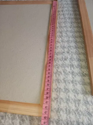 Marcos de madera para lienzos (4 unidades)