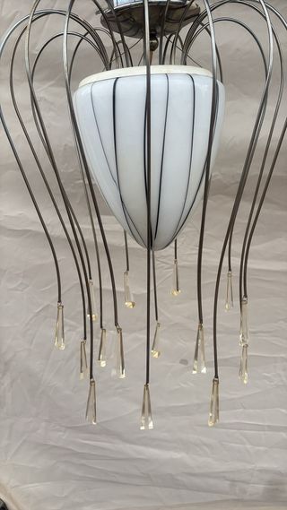 Pareja 2Lámparas Vintage Colgante masiero