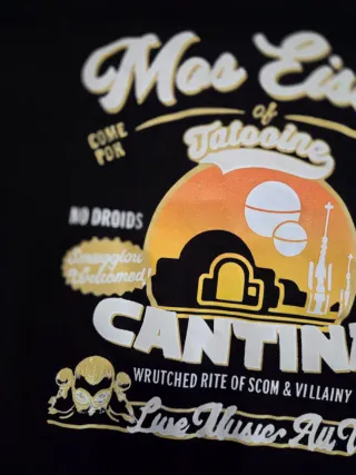 Camiseta Mos Eisley Cantina Star Wars Unisex L