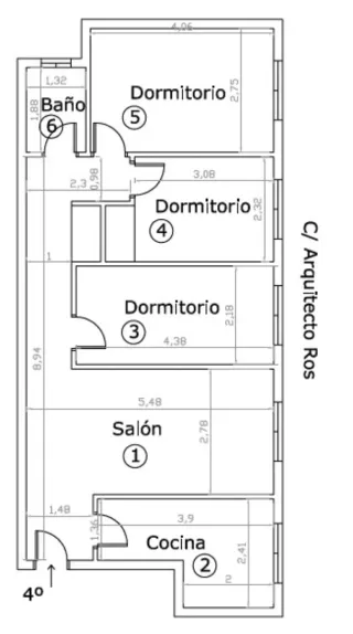 Alquiler de piso en Castellón