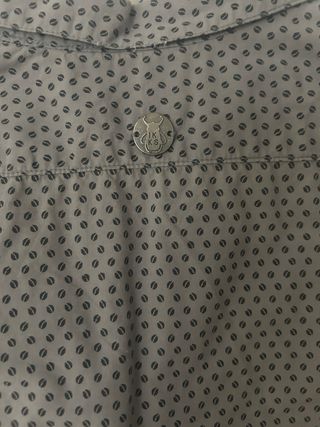 Camisa niño IKKS estampada gris