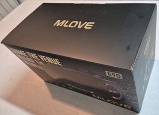 Altavoz Bluetooth portátil impermeable luces Led